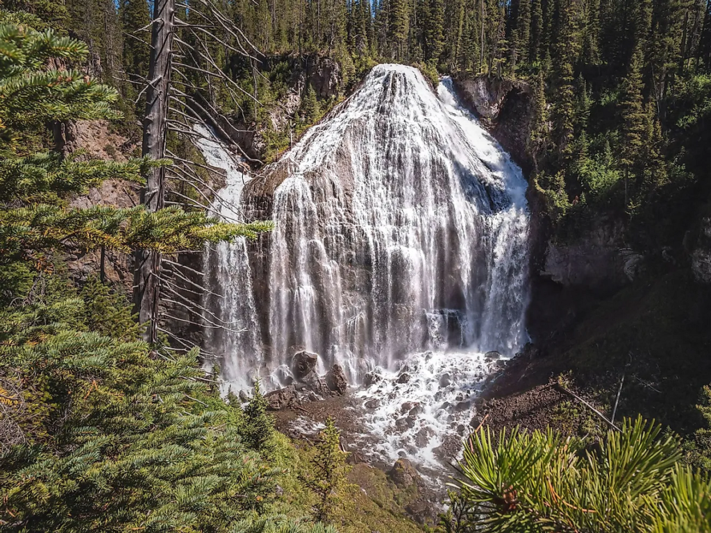 Union Falls, waterfalls in the US