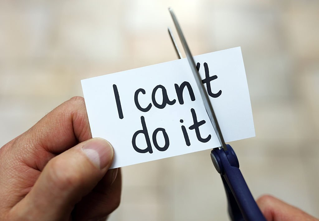 I can do it, positive mindset