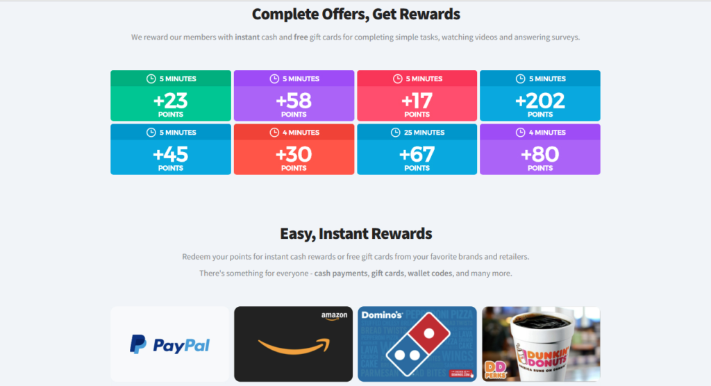 Earnably, get paid to complete offers