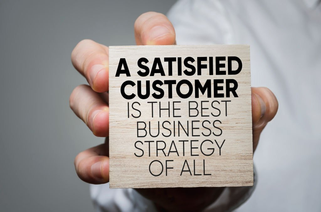 satisfied customer quote, client management strategy