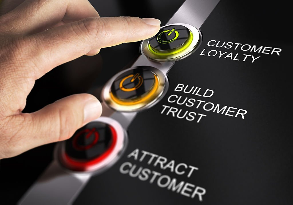 build customer trust, build customer loyalty