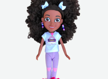interactive STEM doll, Somi the Computer Scientist doll