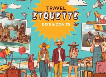 travel etiquette, do’s and don’ts of travel