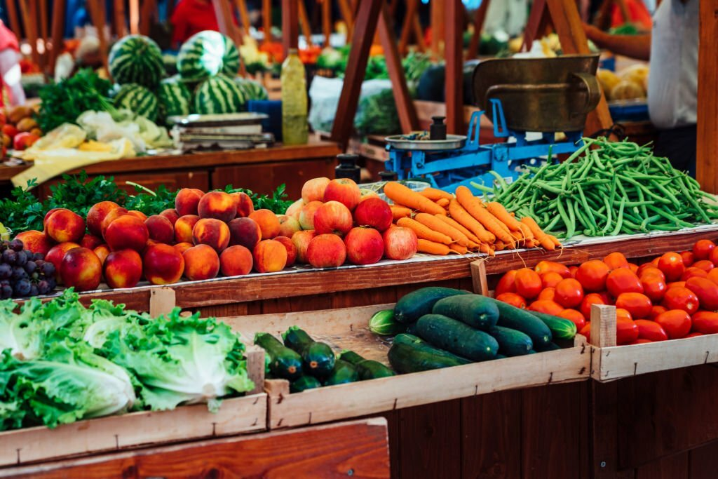 farmers market, sell organic produce from home garden