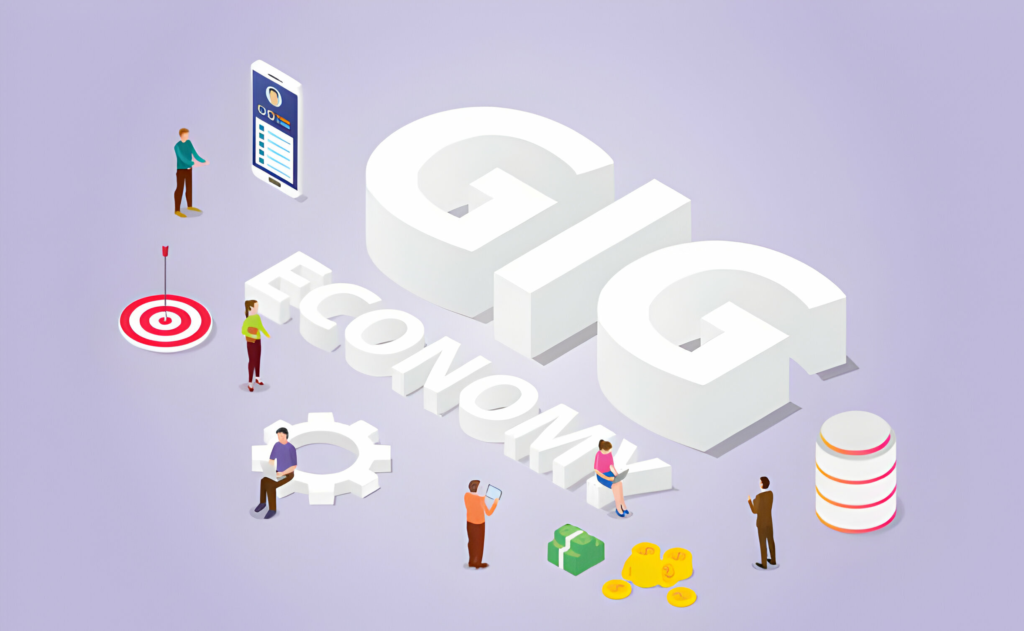 growth of the gig economy, gig workers