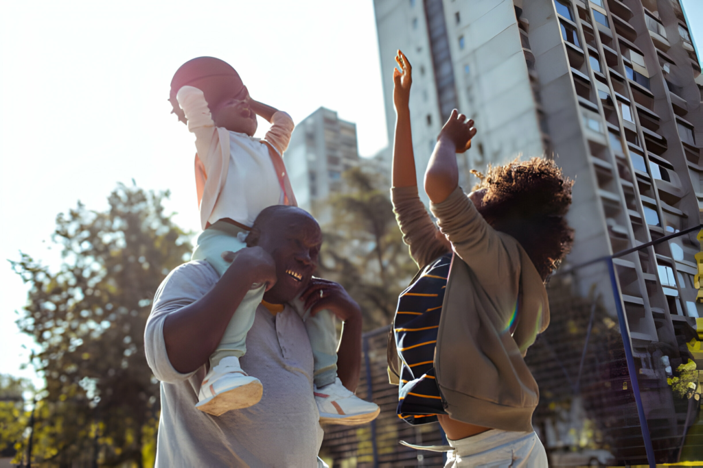 family spending time together, work-life balance