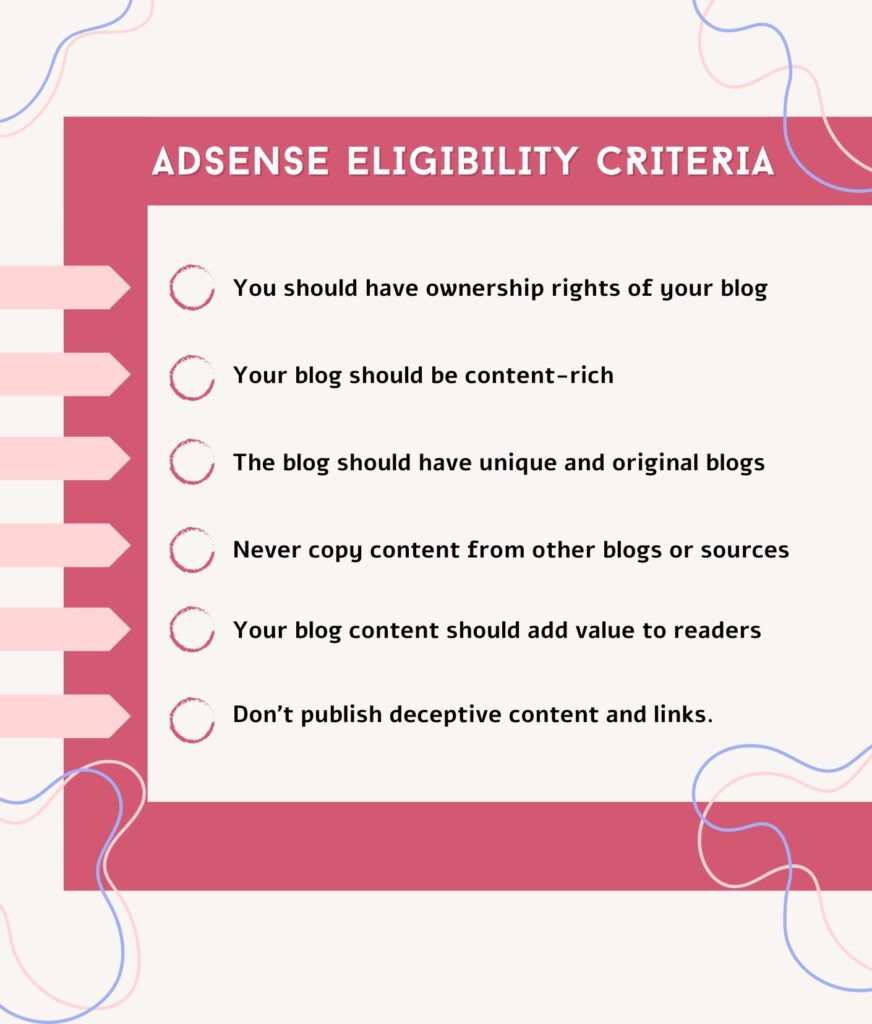 AdSense eligibility criteria, how to create a blog and make money