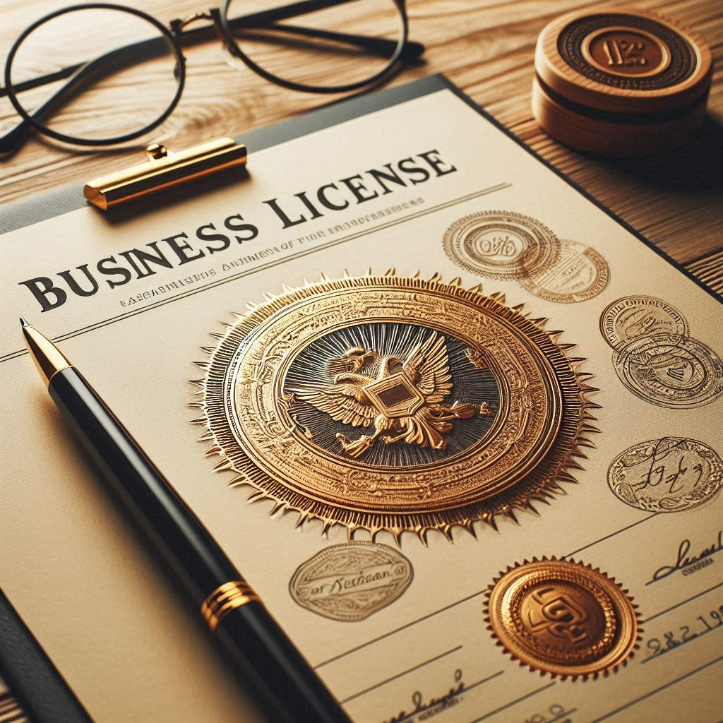 documents to operate your business legally, business license and permit